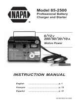 Napa 85-2500 User manual