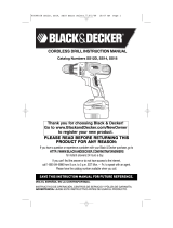Black & Decker SS12D User manual
