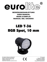 EuroLite Short 36x1W User manual