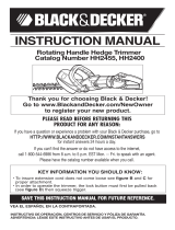Black & Decker HH2455 User manual