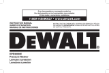 DeWalt DPD3000IC User manual
