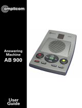 Amplicom AB900 Amplified Answering Machine User manual