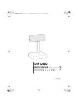 Epson DM-D500 User manual