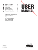 Zanussi ZRT724X User manual