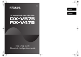 Yamaha RX-V475 Installation guide