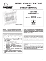 Empire SR-18T-3 Owner's manual