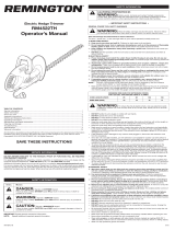 Remington RM4522TH User manual