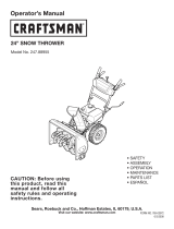 Craftsman 247.88955 User manual