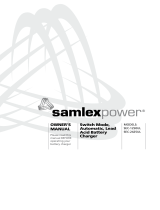 Samlexpower SEC-1245A Owner's manual