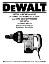 DeWalt D25830 User manual
