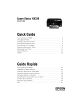 Epson Stylus NX330 User manual