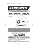 Black & Decker JS630GB User manual