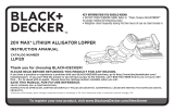 Black & Decker LLP120 User manual