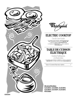 Whirlpool ELECTRIC COOKTOP User manual