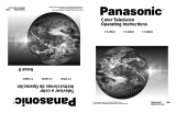 Panasonic 27-COLOR TV W-PIP-REMOTE-DBX STEREO 27PS60S User manual