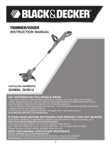 Black & Decker DCM912 User manual