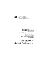 Motorola MD490 User manual