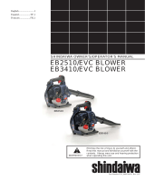 Shindaiwa EB3410/EVC User manual