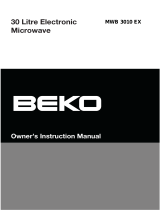 Beko MWB 3010 EX User manual