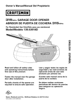Craftsman 139.53918d Owner's manual