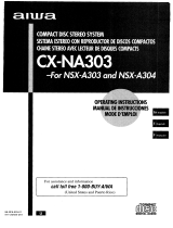 Aiwa NSX-A303 User manual