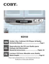 Coby COBY KCD150 User manual