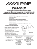 Alpine PWA-S10V Owner's manual