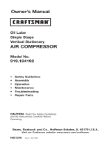 Craftsman 919.184192 Owner's manual