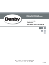 Danby DAC5111M Operating instructions