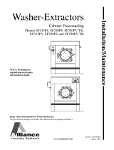 Alliance Laundry Systems SF135PV User manual