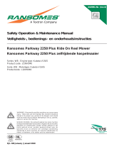 Ransomes Parkway 2250 Plus Operating instructions