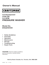 Craftsman 919.672101 User manual