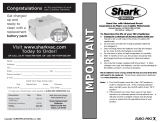 Shark SV736 User manual