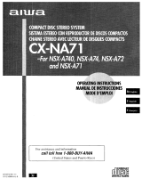 Aiwa NSX-A740 User manual