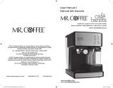 Mr. Coffee BVMC-ECMP1000-RB User manual