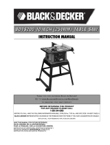 Black & Decker BDTS200 User manual