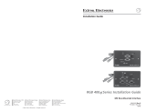 Extron electronics RGB 400 User manual