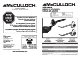 McCulloch MBV3200 User manual