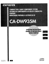 Aiwa CA-DW935 Operating instructions