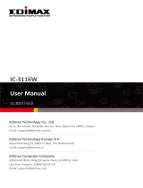 Edimax IC-3116W User manual