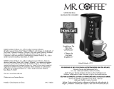 Mr. Coffee Home Café SingleServe AT13 User manual