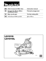 Makita LS1016 User manual