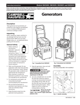 Campbell Hausfeld GN2560V User manual