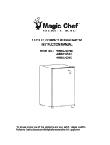 Magic Chef HMBR265WE Owner's manual