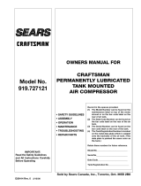 Sears 919.727121 User manual