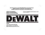 DeWalt DW366-B3 User manual