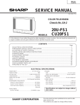 Sharp 20U-FS1 User manual
