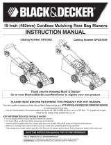 Black & Decker SPCM1936 User manual