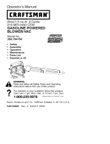 Craftsman 79476 User manual
