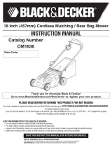 Black and Decker CM1836R User manual